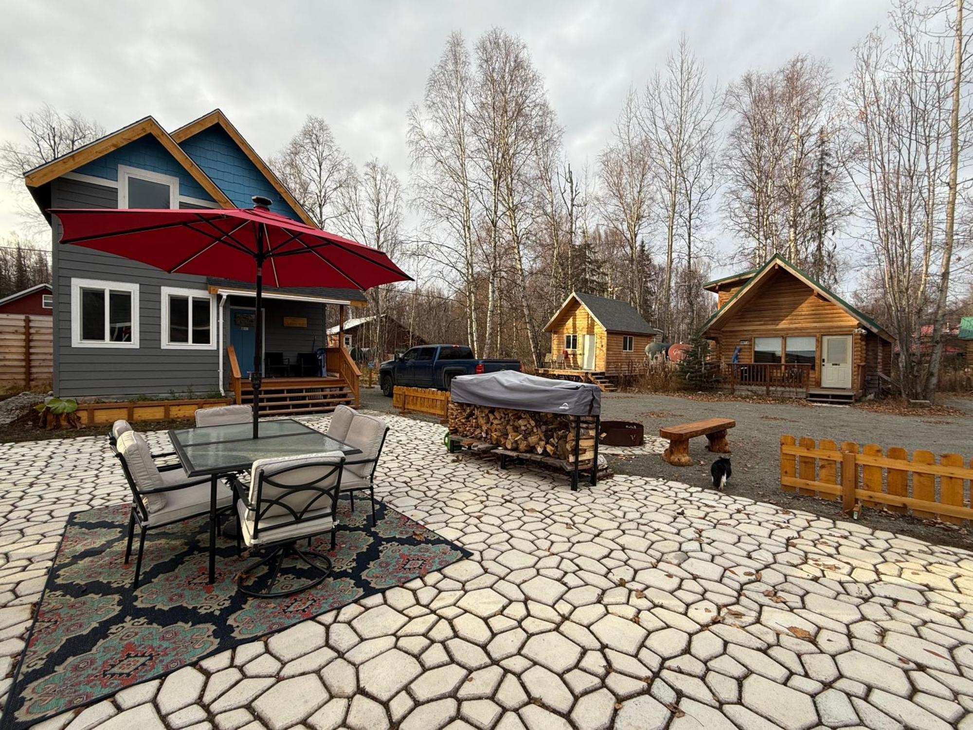 Talkeetna Log Cabin With Hot Tub Unit 2 Esterno foto