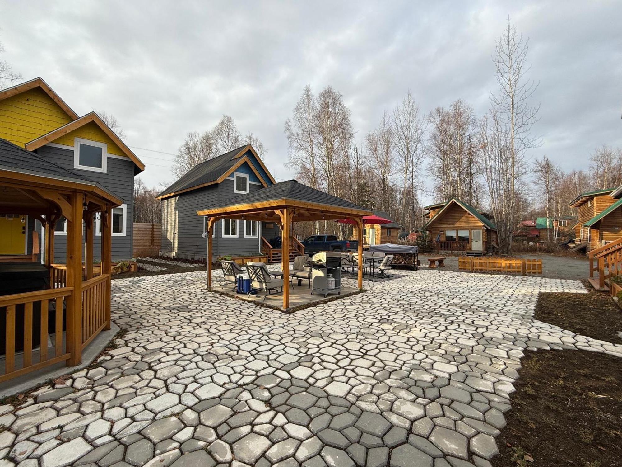Talkeetna Log Cabin With Hot Tub Unit 2 Esterno foto