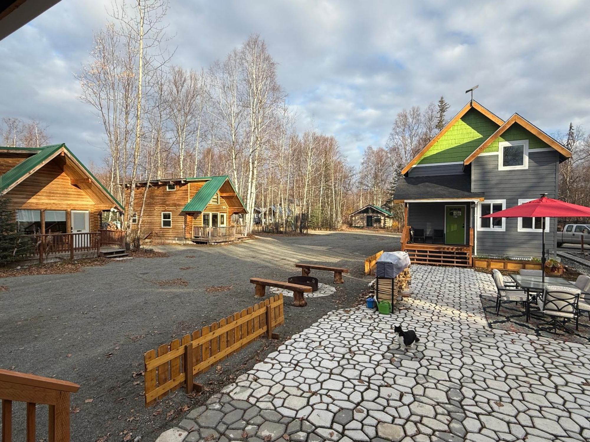 Talkeetna Log Cabin With Hot Tub Unit 2 Esterno foto