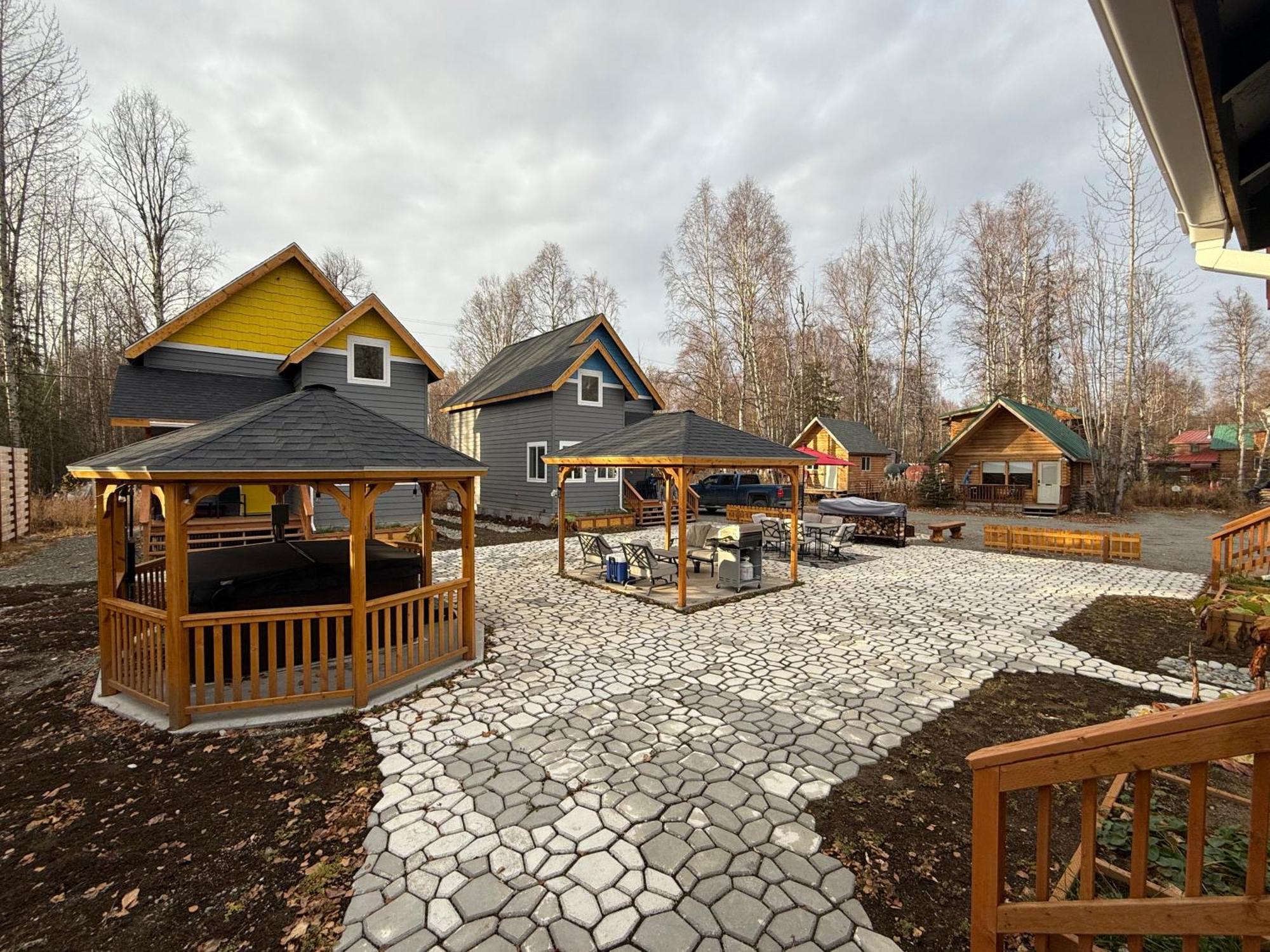 Talkeetna Log Cabin With Hot Tub Unit 2 Esterno foto