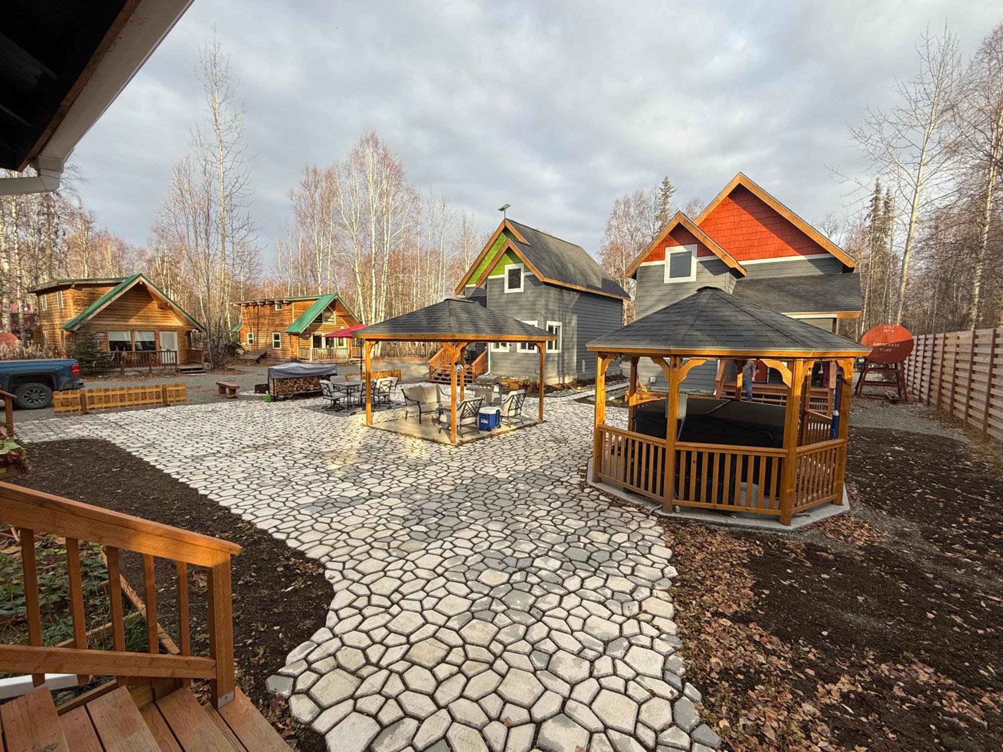 Talkeetna Log Cabin With Hot Tub Unit 2 Esterno foto